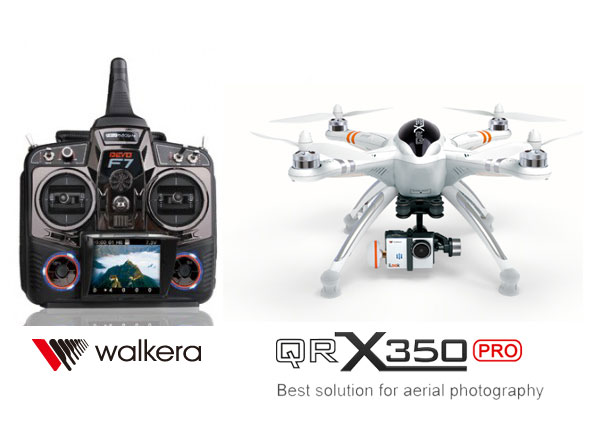 Quadrocopter x350 Walkera 06